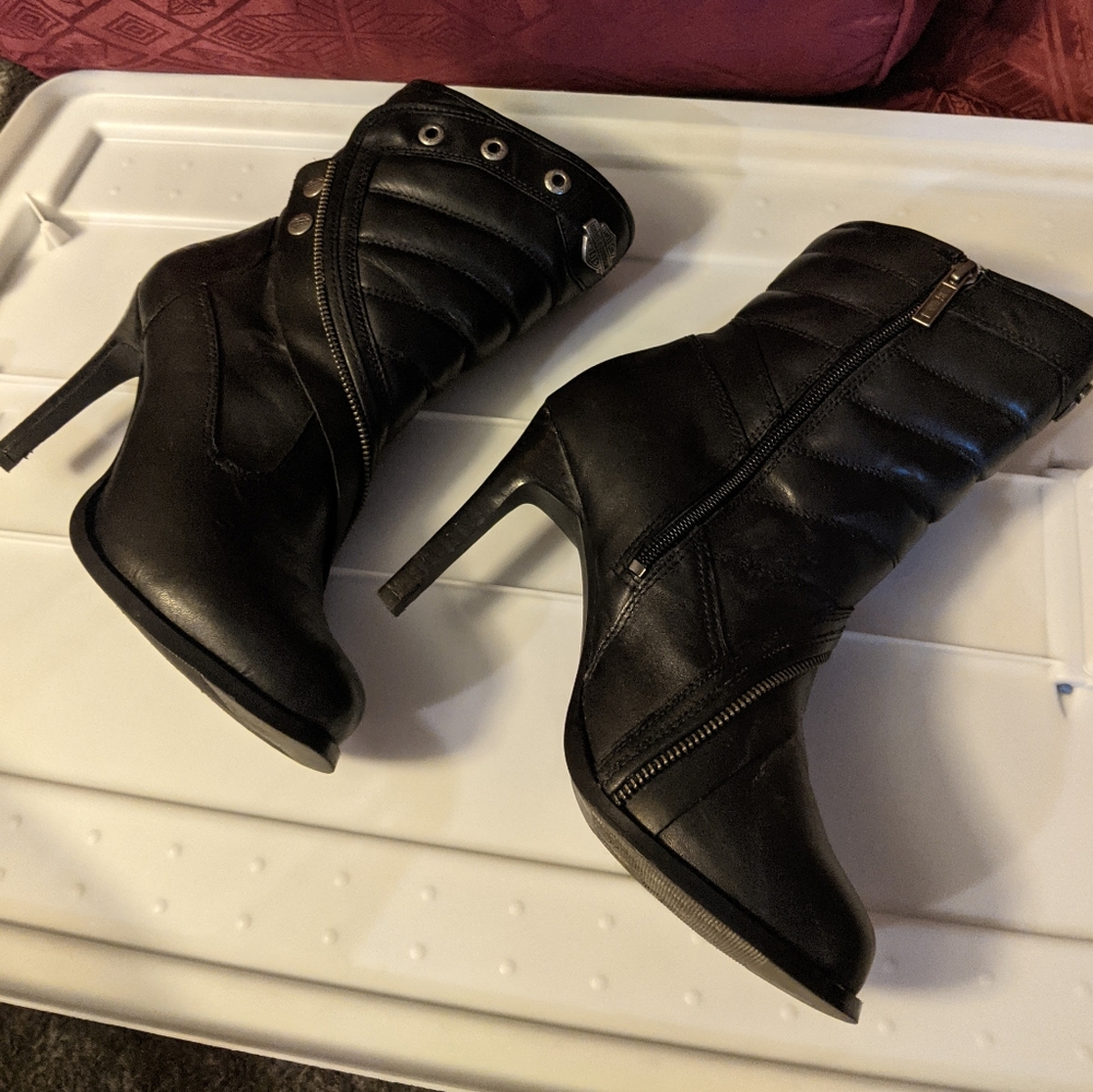 Harley Davidson High Heel Boots